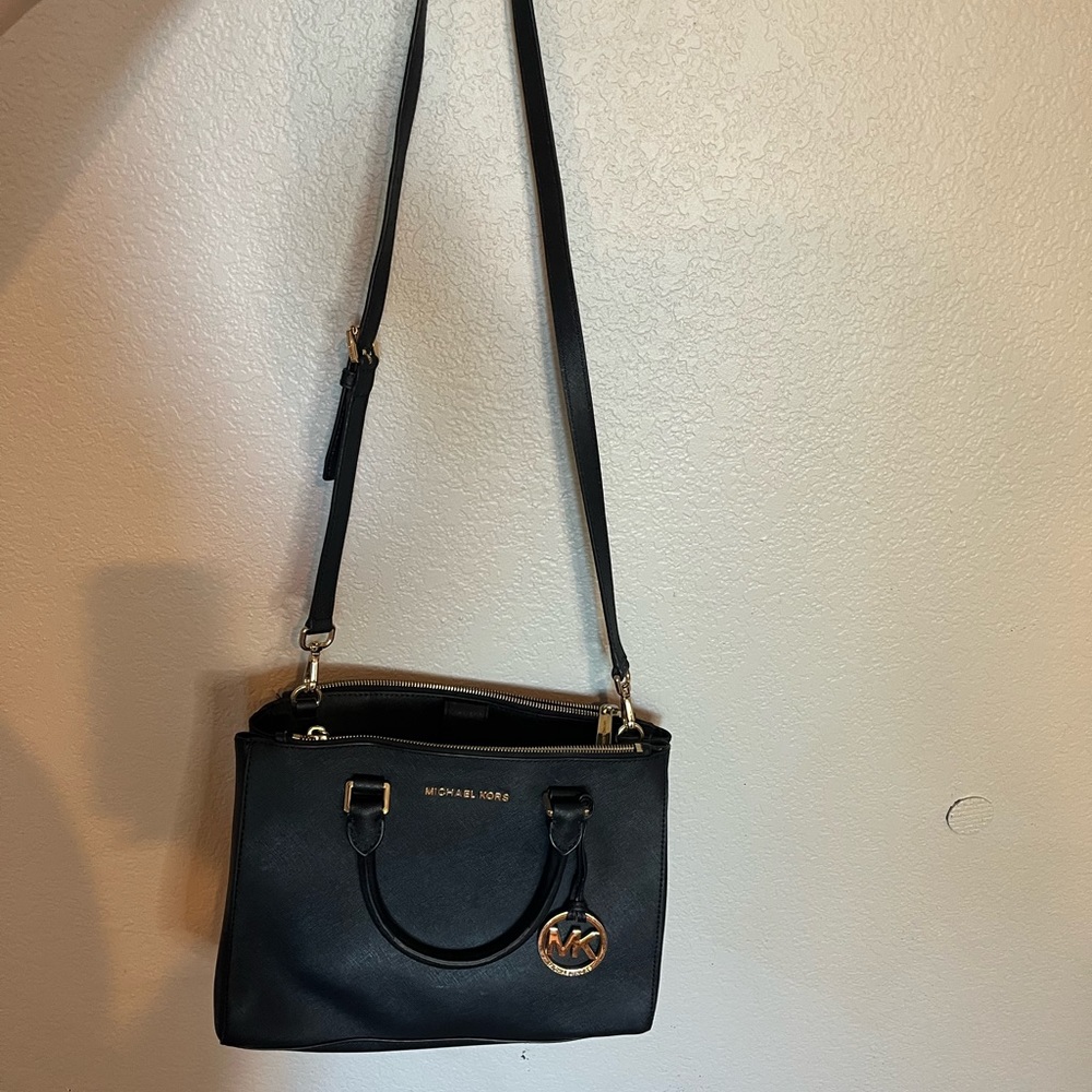 Michael Kors Soffiano Leather Satchel